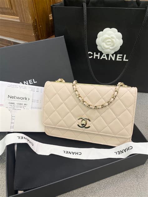 how much is a chanel wallet on a chain|Chanel wallet on chain trendy.